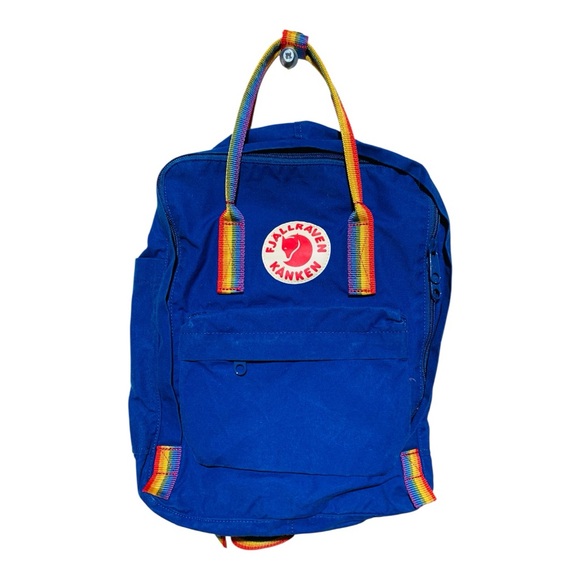 Fjallraven Kånken Blue Rainbow Backpack - Picture 1 of 5